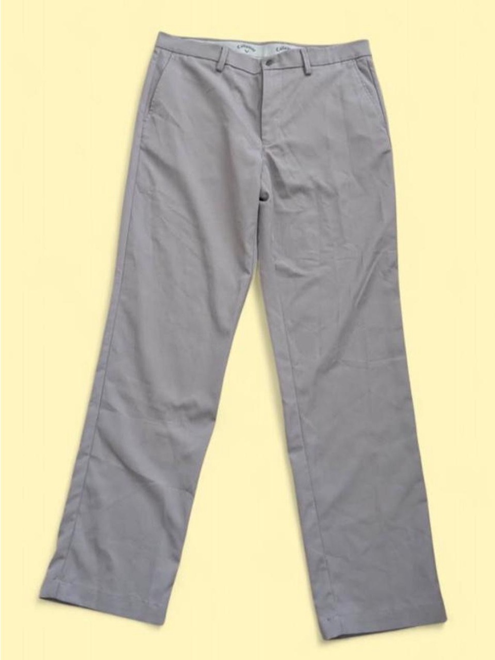 Light Gray Men's Straight Chinos by Callaway
